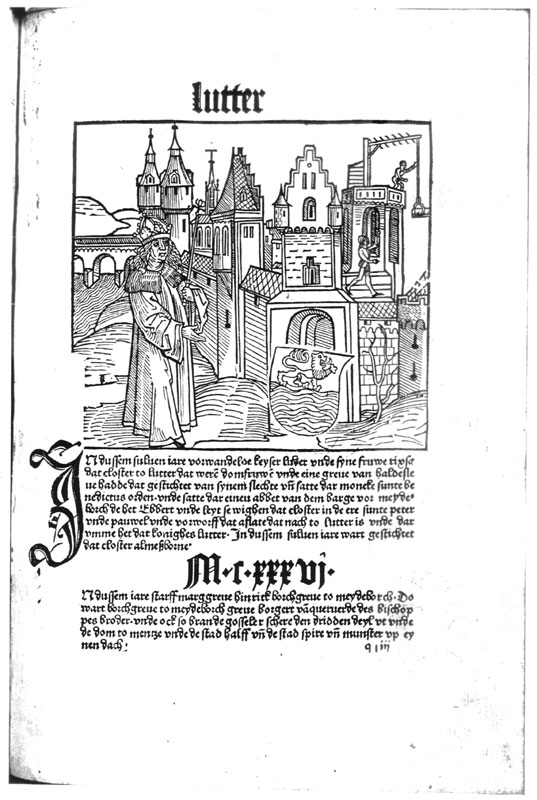 Königslutter 1135 in Conrad Bothos Cronecken der Sassen p. 123