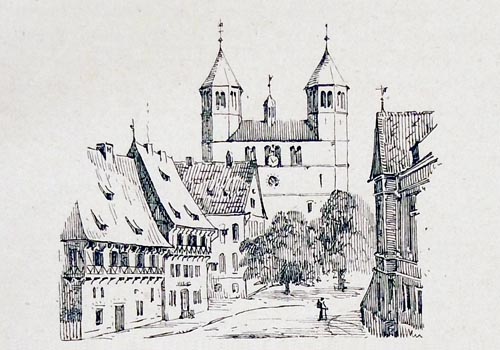 tl_files/Fotos/Bad_Gandersheim/Bad-Gandersheim-1883-Blick-vom-Marktplatz-zur-Stiftskirche-IMG-0452.jpg